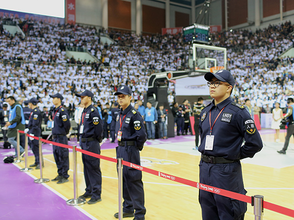 CBA中国男子篮球职业联赛安保工作